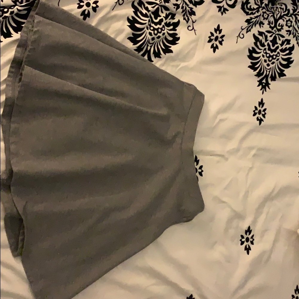 Gray skater skirt